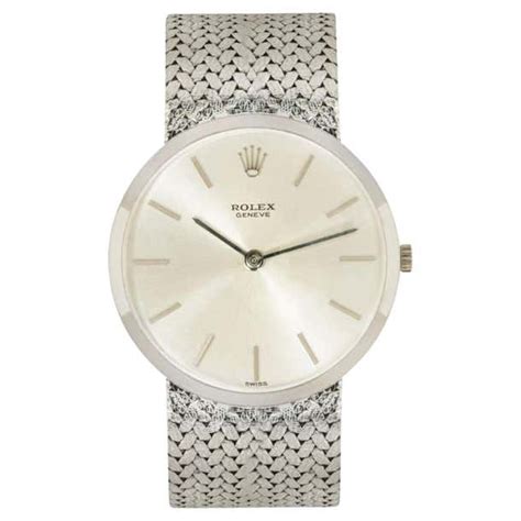 cellini rolex white gold ladies vintage|rolex cellini gold price.